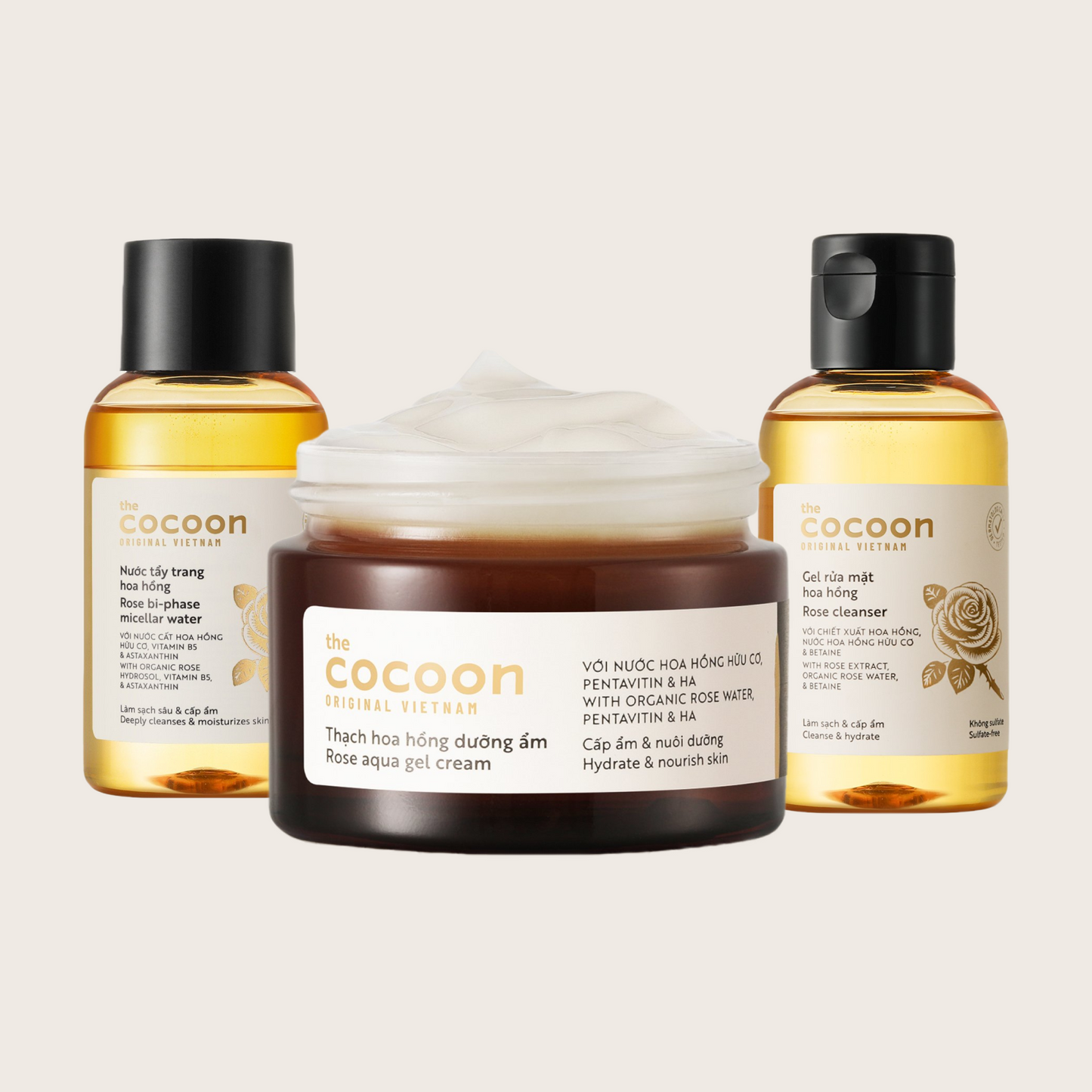 Rose Skincare Relaxation Set
