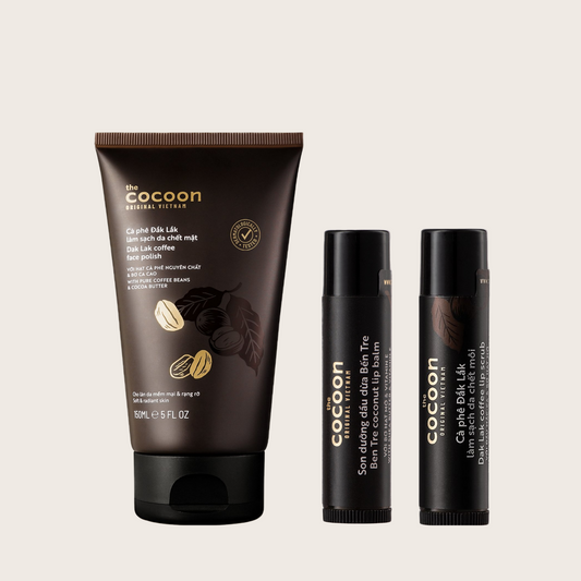 Coffee Scrub - Face & Lip Set