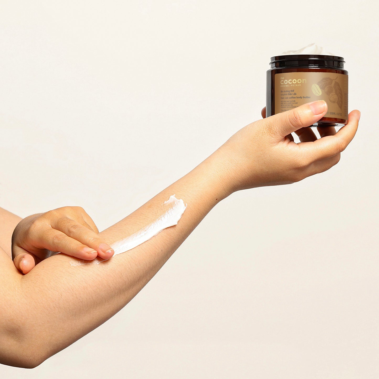 Coffee Body Lotion, 200ml - 100% Vegan Skincare