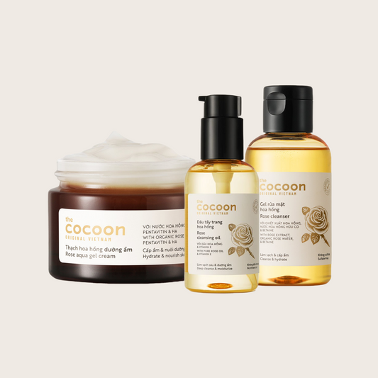 Rose Face Cleansing Set