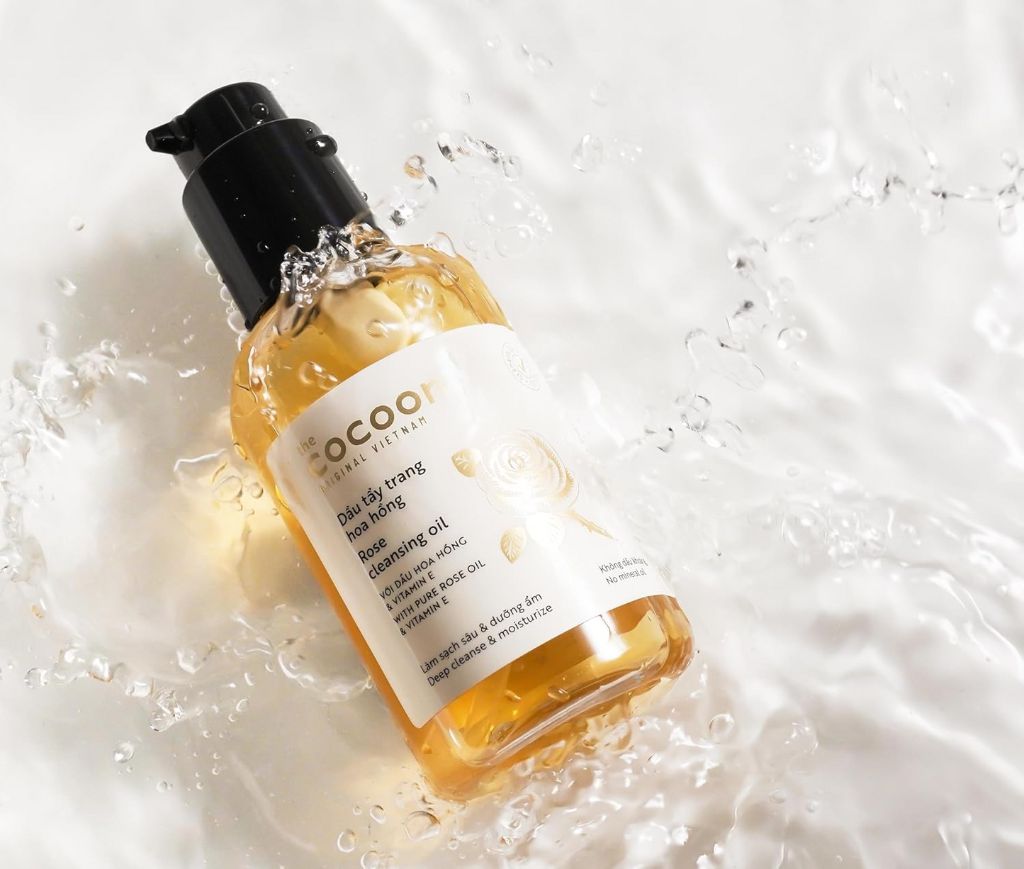 Rose Face Cleansing Oil, 140ml