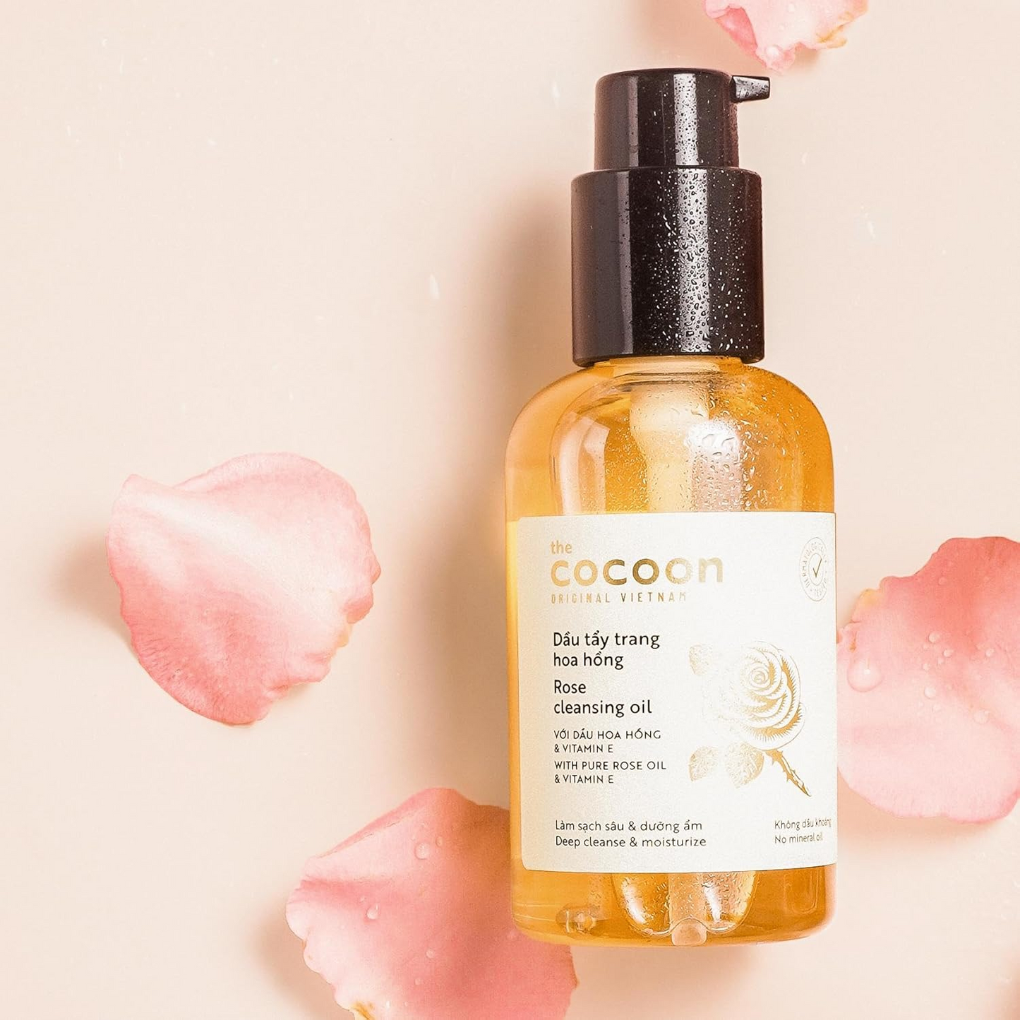 Rose Face Cleansing Oil, 140ml