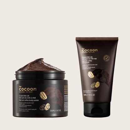 Coffee Scrub - Face & Body Set - 100% Vegan Skincare