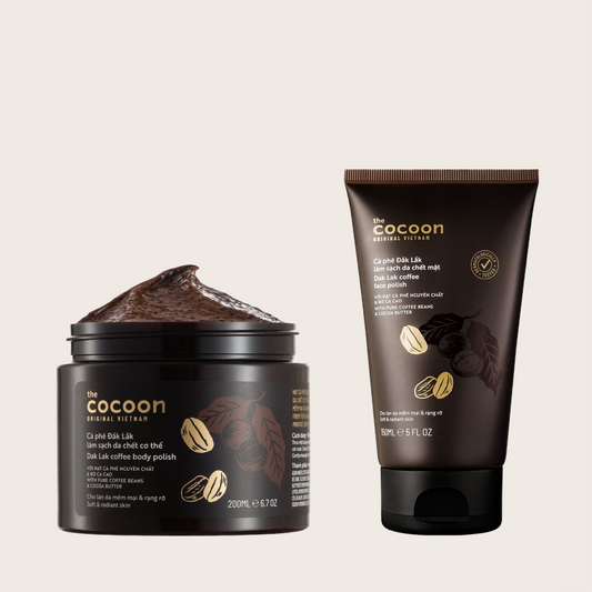 Coffee Scrub - Face & Body Set - 100% Vegan Skincare